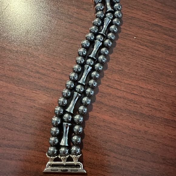 Apple Watch band 40mm stretch magnetic black hematite - Picture 3 of 3